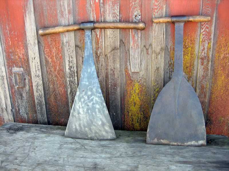 Two Marked C.1850s Wine Cap Axes