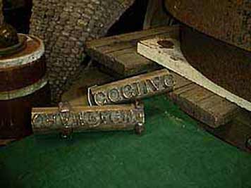 large photo of vintage branding irons