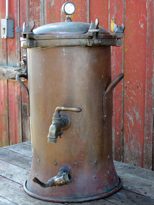 Pacific Copper Works San Francisco Distilling Boiler