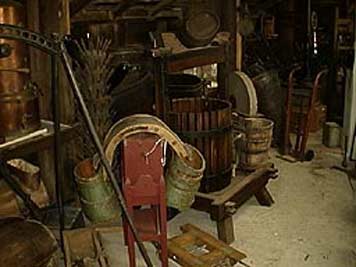 large photo of vintage mule