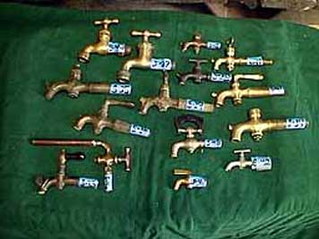 large photo of vintage spigots
