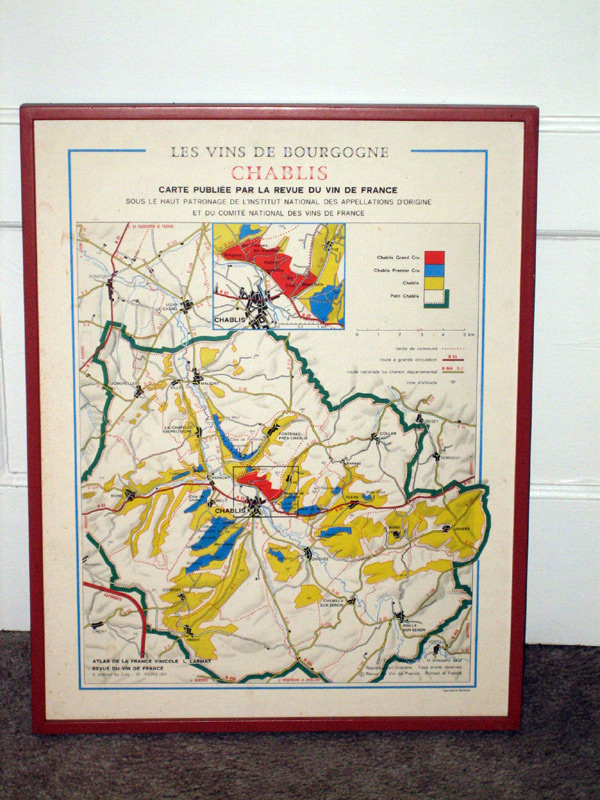 Bourgogne Region Wine Poster