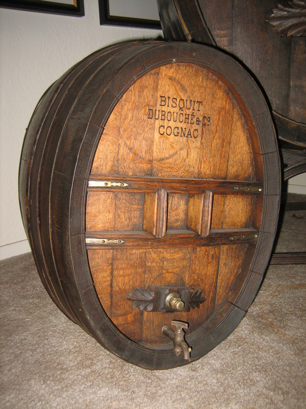 Vintage Cognac Keg