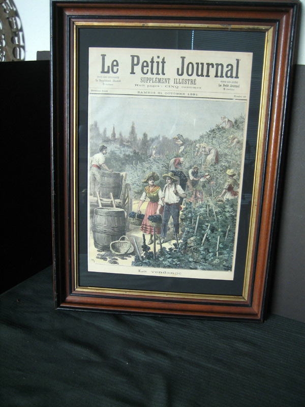 1891 La Vendanges Image