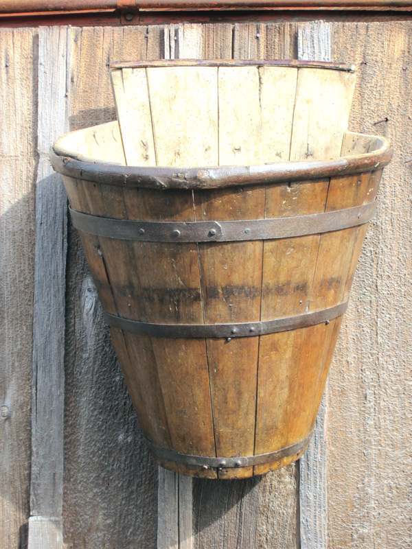 Early Napa Fruitwood Grape Carrier c.1870s