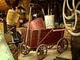 photo of grape transfer cart (wagon)